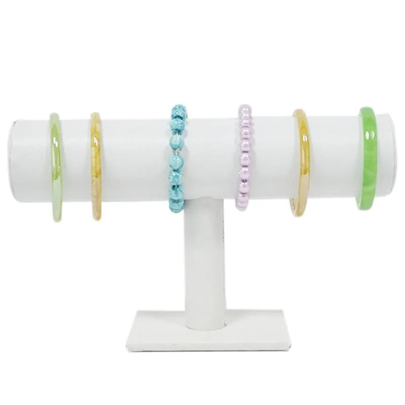 Présentoir Bracelet Velours Simili Cuir Barre T