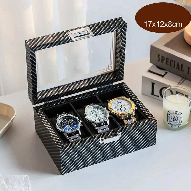 Boîte Montre Bois Premium 3 à 12 Slots