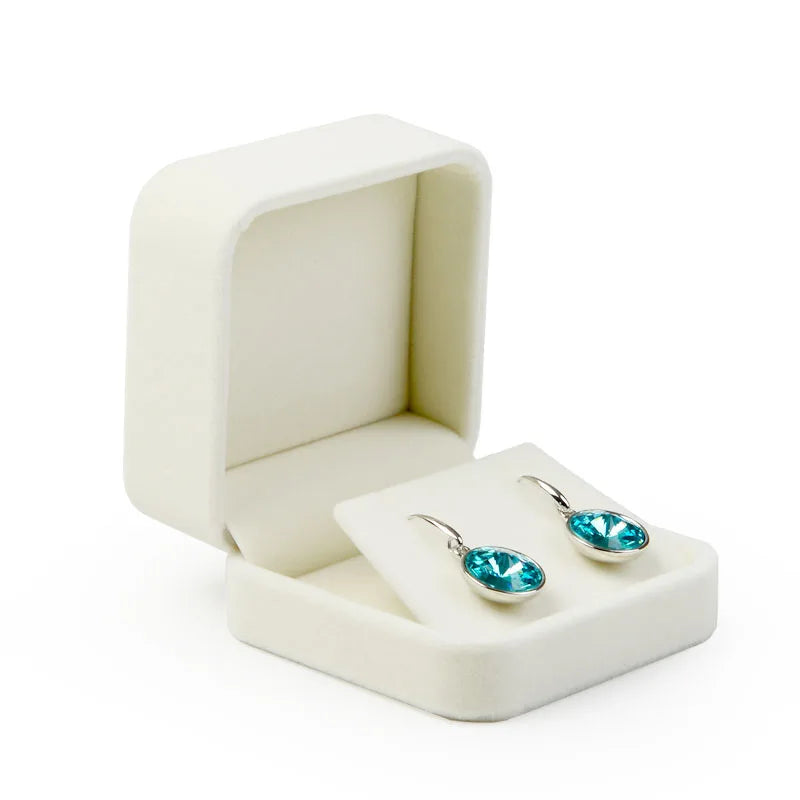 Boite Bagues Velours Classique Mariage Cadeau