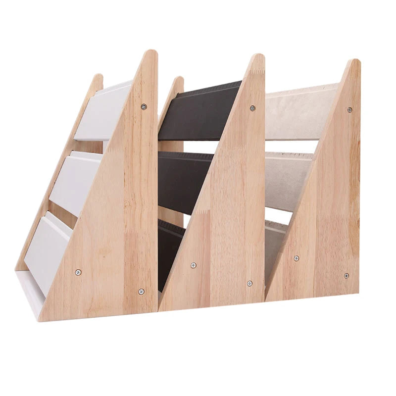 Plateau Bijoux Bois Velours 3 Etages
