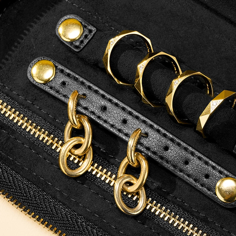 Mallette Bijoux Cuir Voyage Multifonction Premium