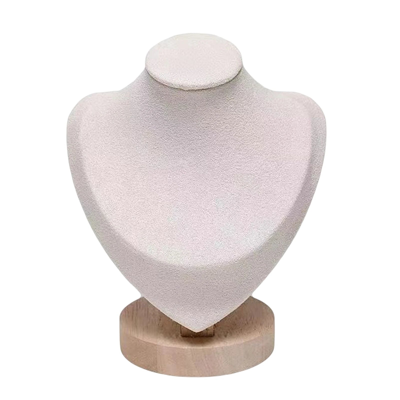 Buste Collier Velours Élégant Vitrine Bijoux