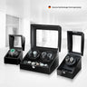 Mallette Bijoux Cuir Remontoir Montre 4+6 Rotatif