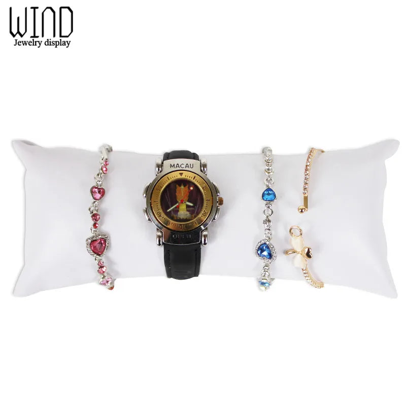 Coussin Velours Bracelet Montre Présentoir Rangement