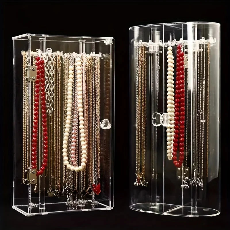 Presentoir Collier Transparent 32cm