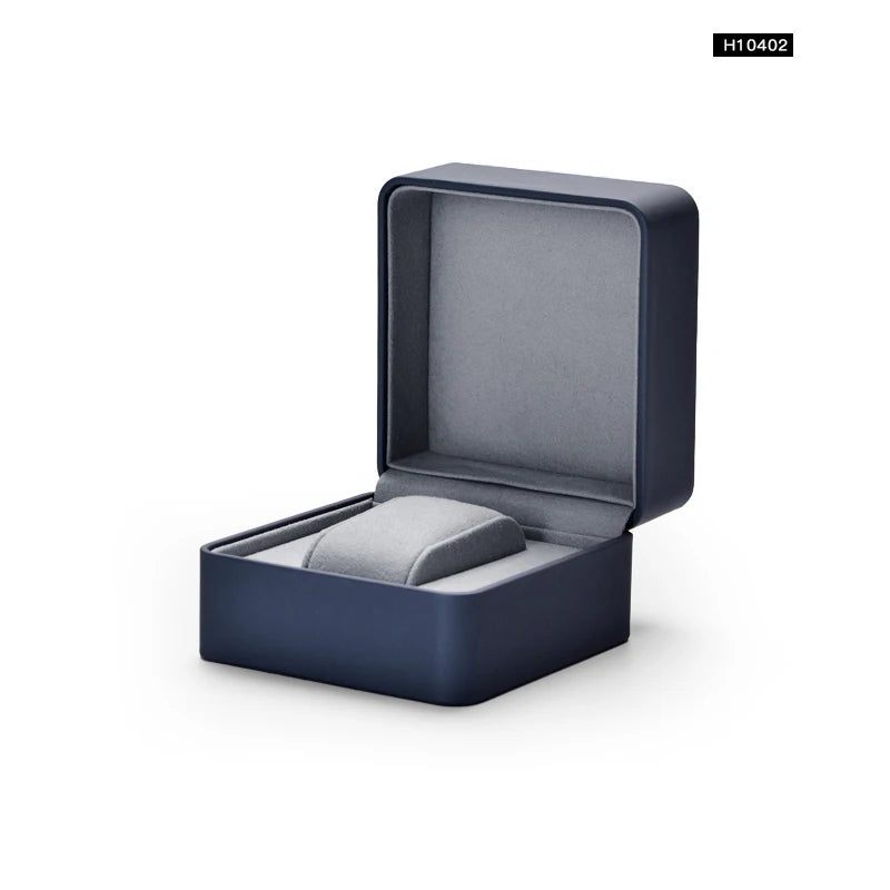 Étui Montre Cuir Simili Rangement Compact