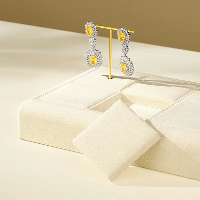 Présentoir Bijoux Microfibre Multifonction Combiné