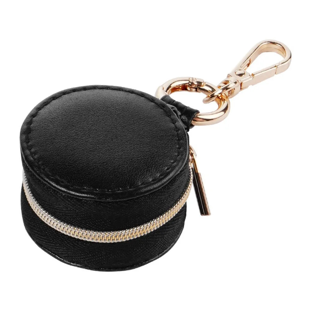 Boite Bijoux Cuir Velours Porte-Cle Mini