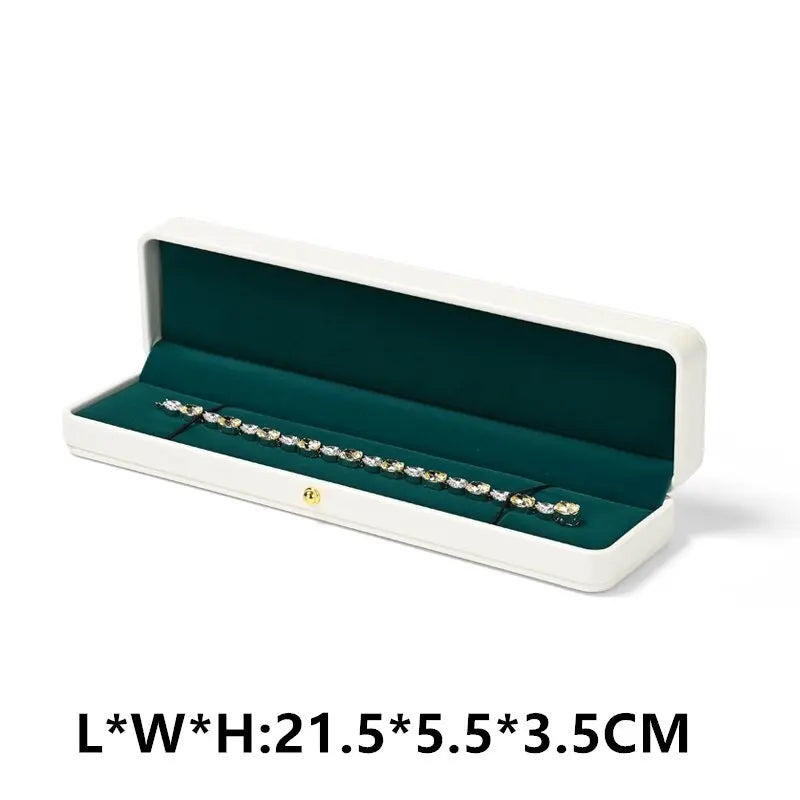 Boite Bijoux Velours Mariage Bague Collier Cadeau