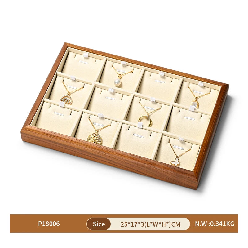 Boîte Bijoux Bois Multi-Compartiments Modulaire