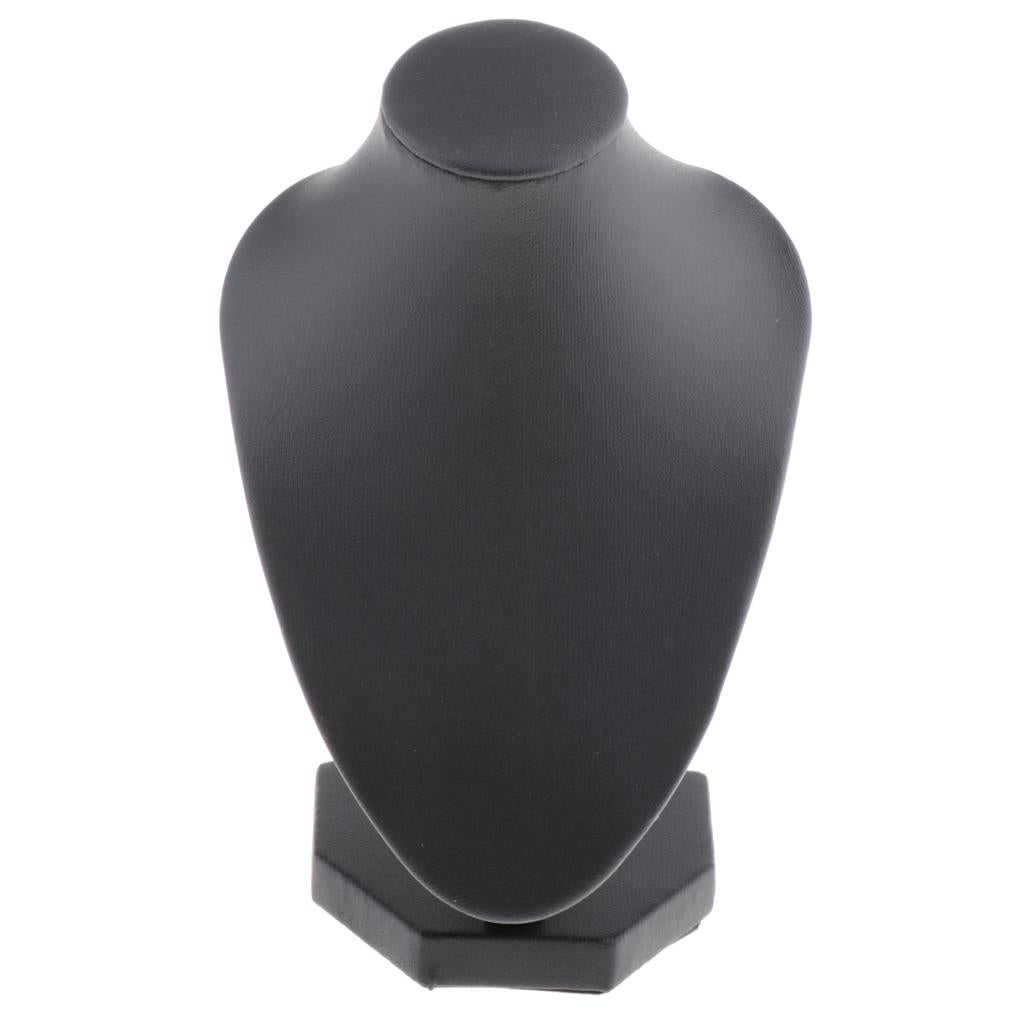Buste Collier Velours Élégant Vitrine Bijoux