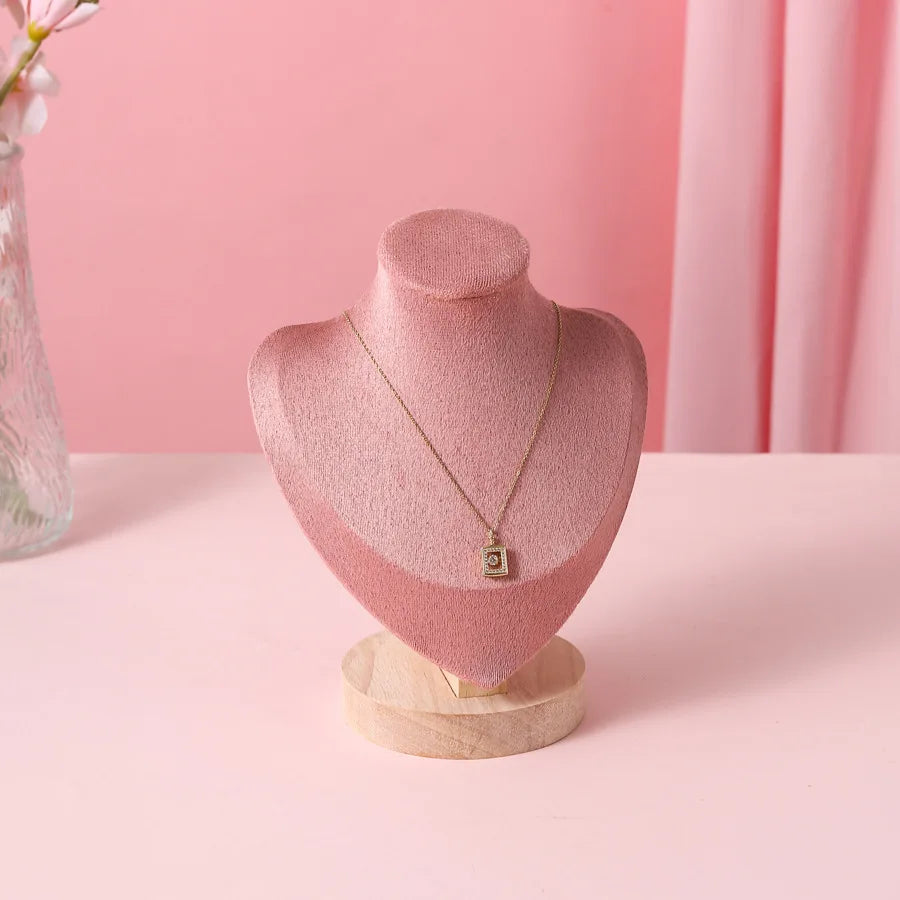 Buste Collier Velours Bambou Spectacle