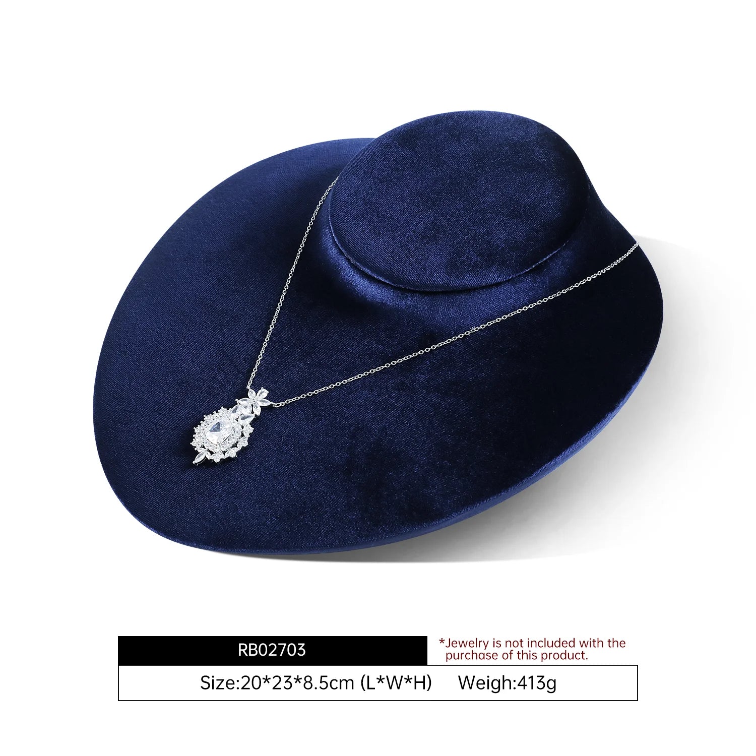 Buste Collier Velours Portrait Pendentif Fenêtre
