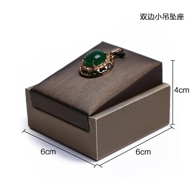 Présentoir Bague Simili Cuir Bracelet Pendentif