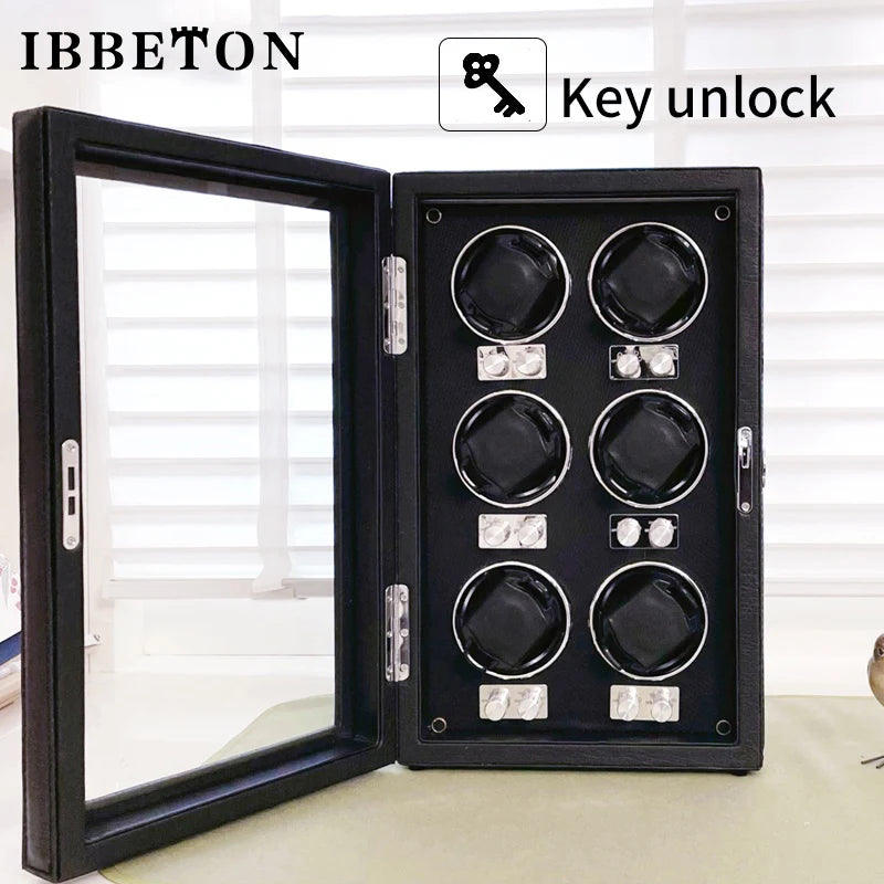 Remontoir Montre Cuir Premium Armoire Automatique