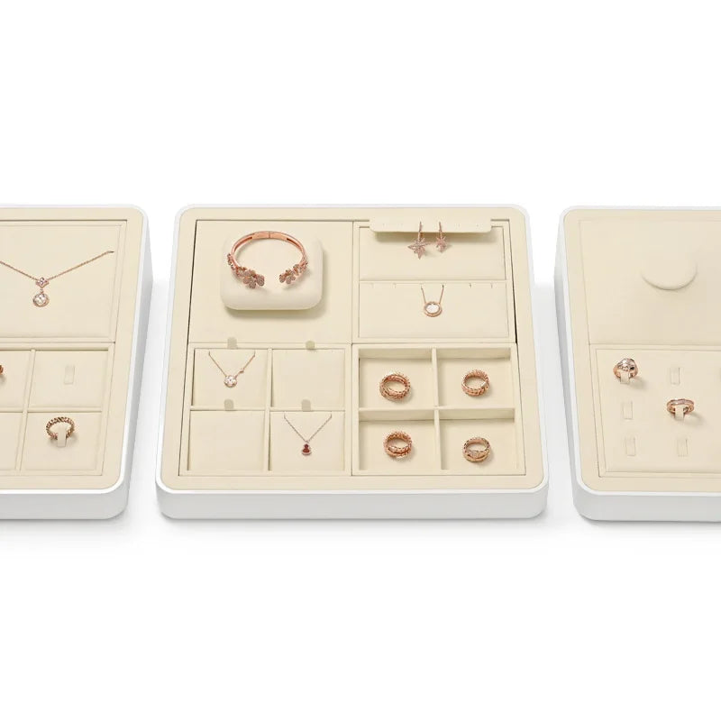 Plateau Bijoux Velours Comptoir Multifonction Premium