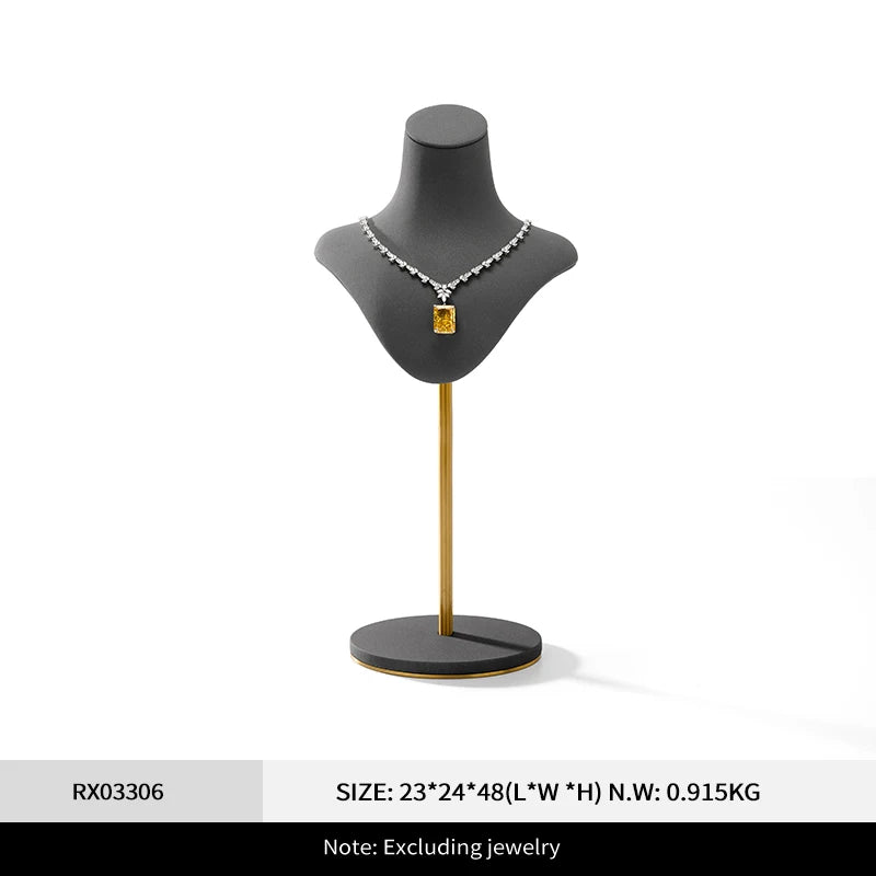 Buste Collier Mannequin Rangement Vitrine
