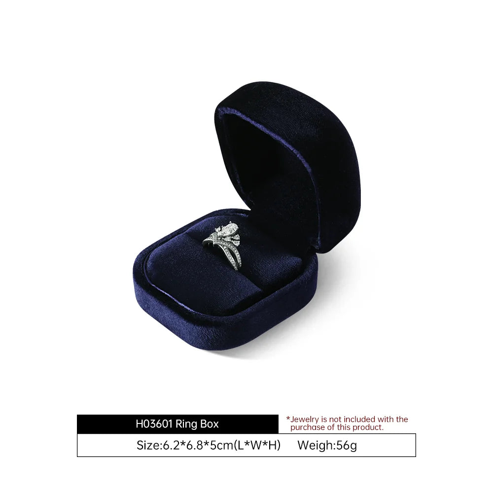 Boîte à Bijoux Velours Premium Rangement