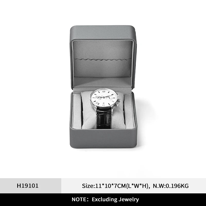 Boîte Montre Cuir Oreiller Vitrine Clapet