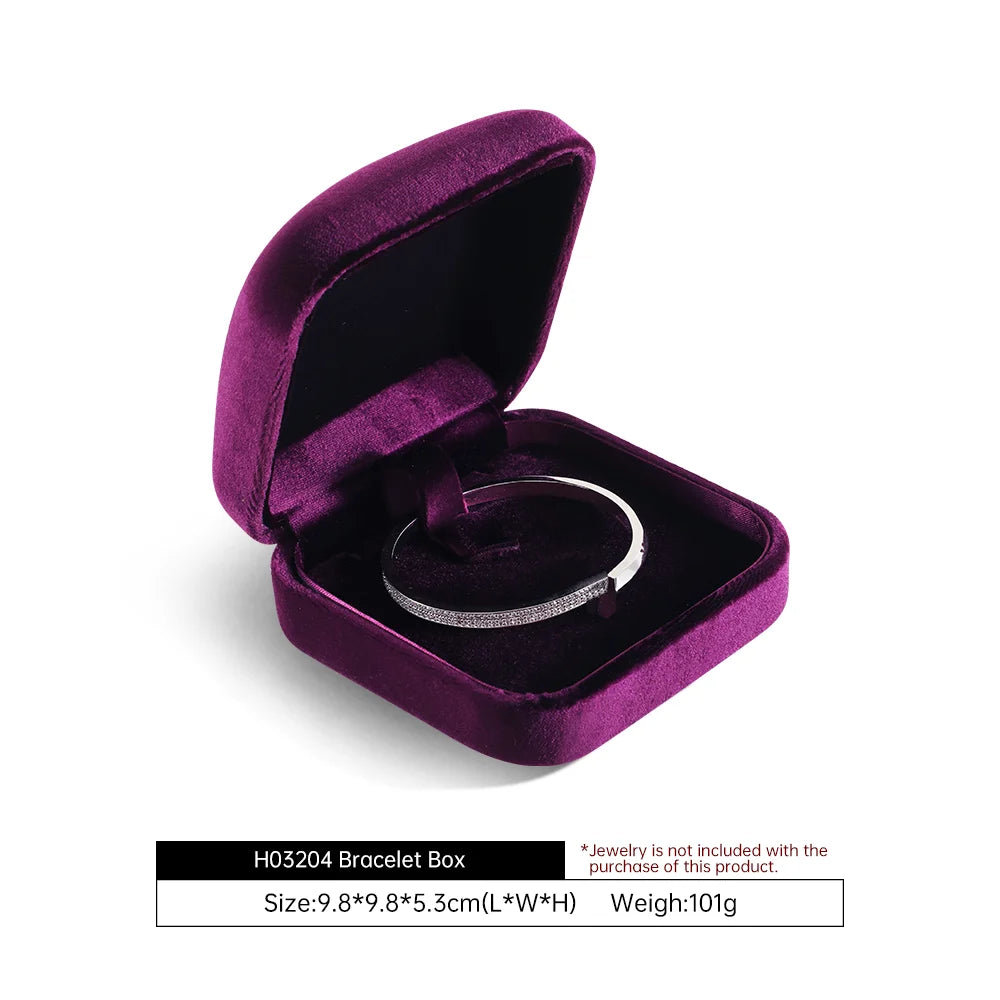 Boîte à Bijoux Velours Premium Rangement