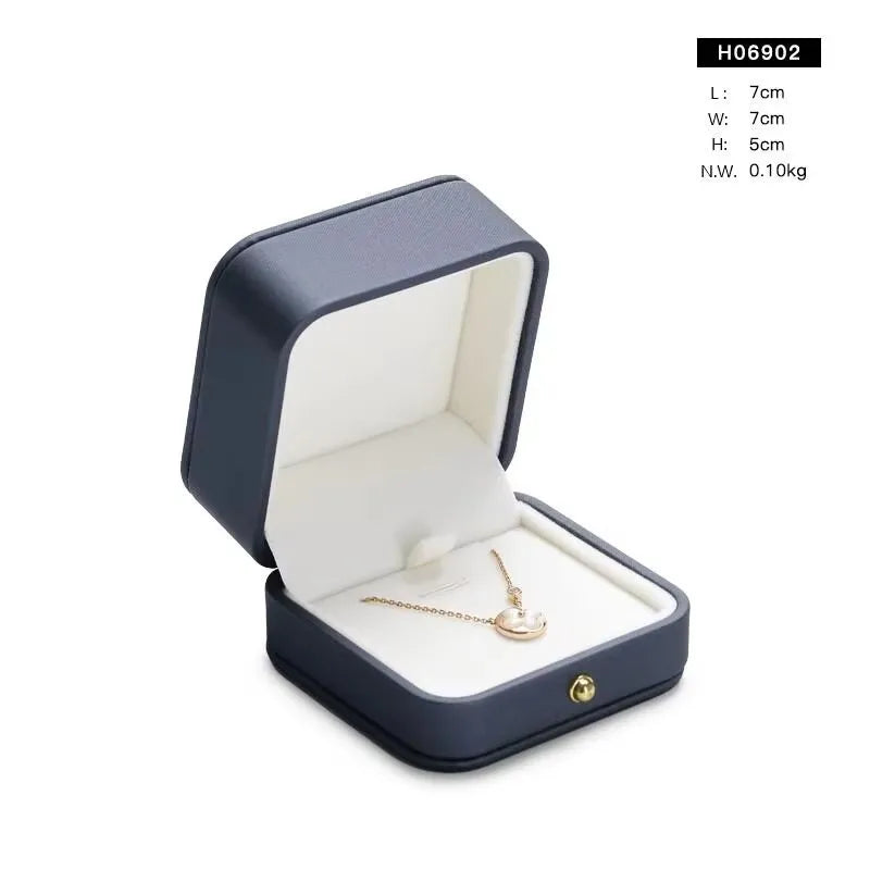 Boîte Bijoux Velours Mariage Coffret Cadeau