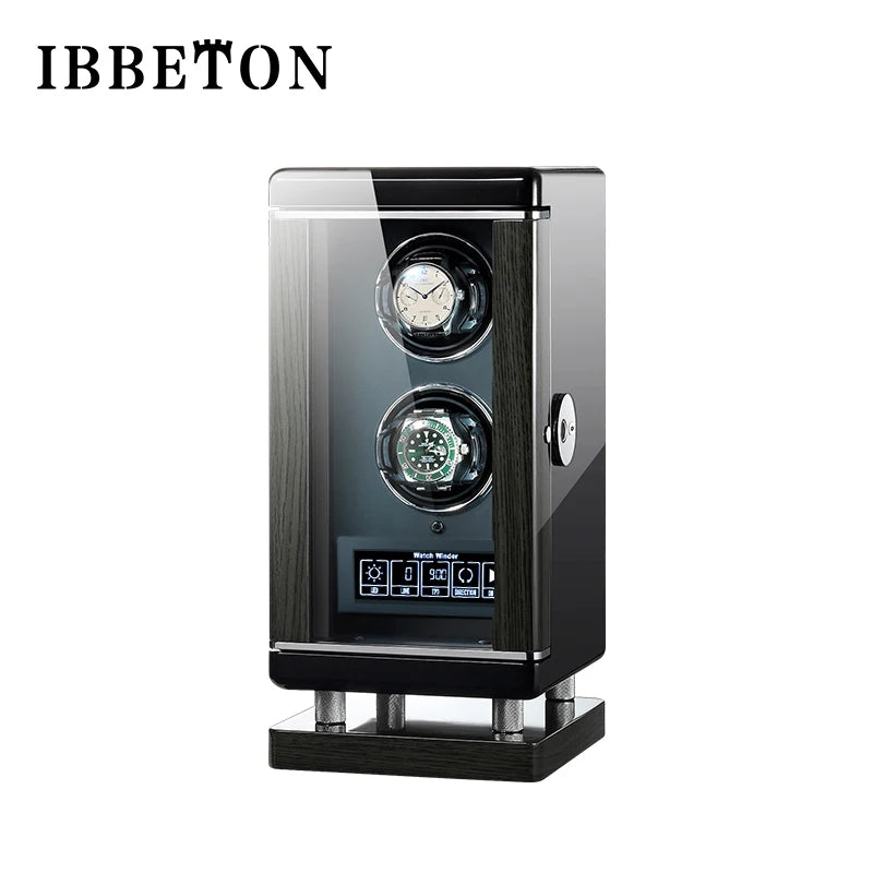 Coffre Fort Montre Bois Remontoir 12 24 Empreinte