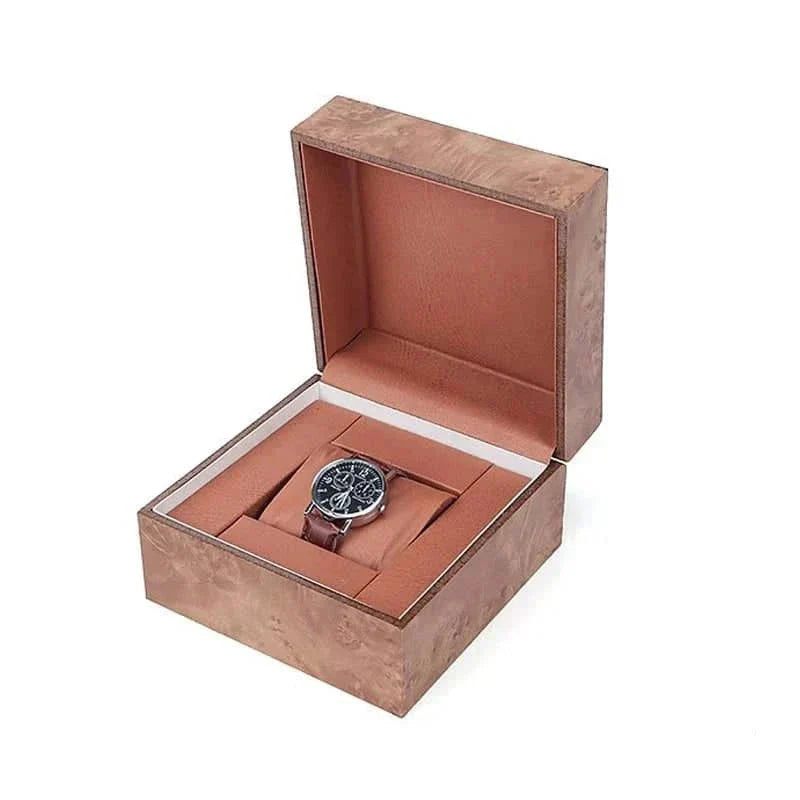 Boîte Montres Bois Cuir Sparrow 1 Place
