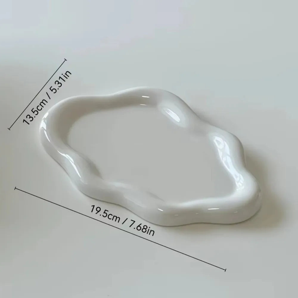 Plateau Bijoux Plastique Nuage Mini Élégant
