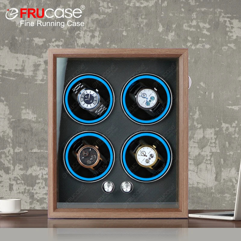 Remontoir Montre Cuir LED Multi Capacités