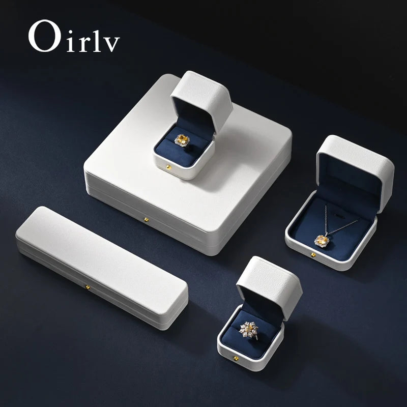 Boîte Bijoux Velours Mariage Coffret Cadeau Oirlv