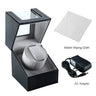 Coffre Fort Montre Cuir Remontoir Automatique Vitrine