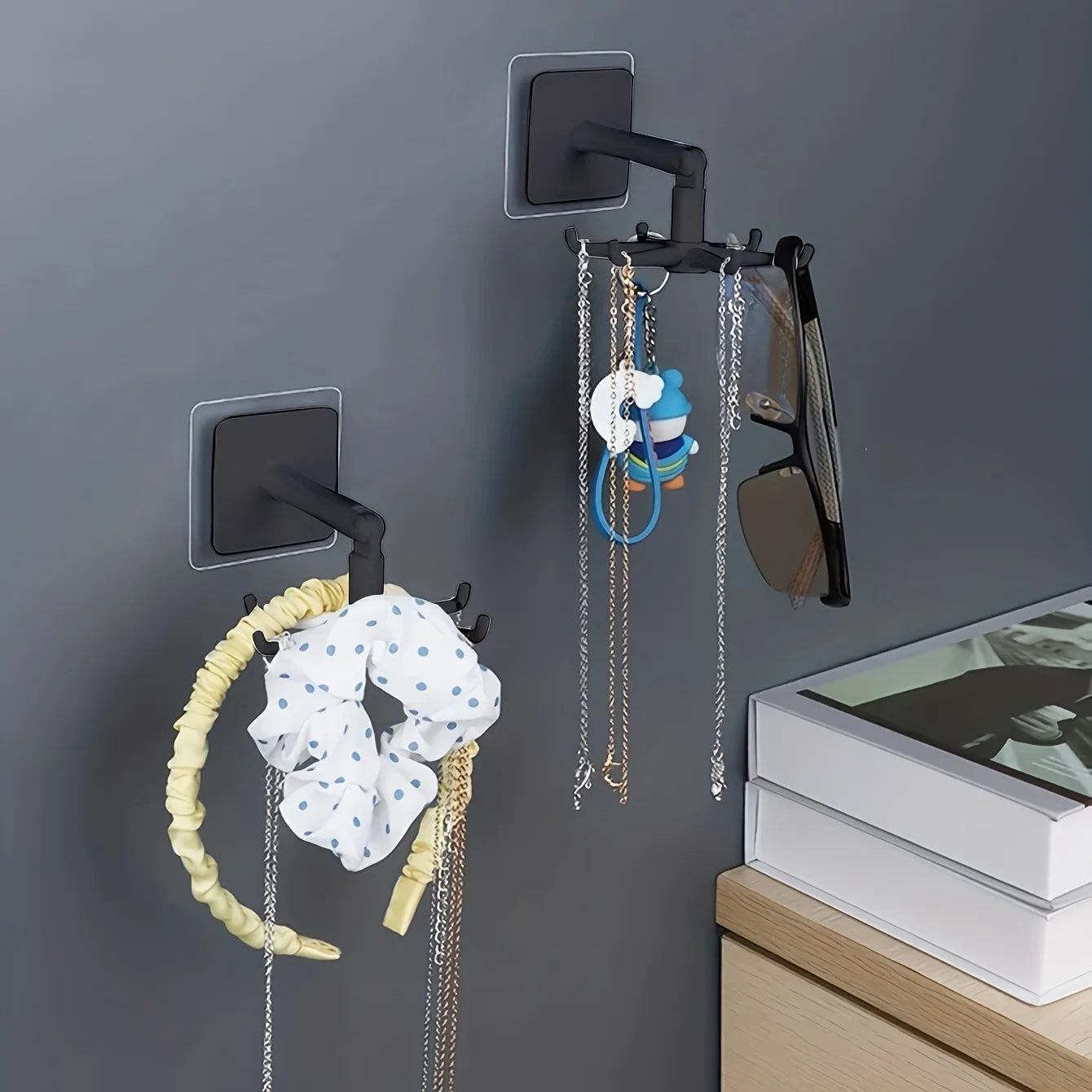 Présentoir Rotatif Bijoux Crochet Accessoires