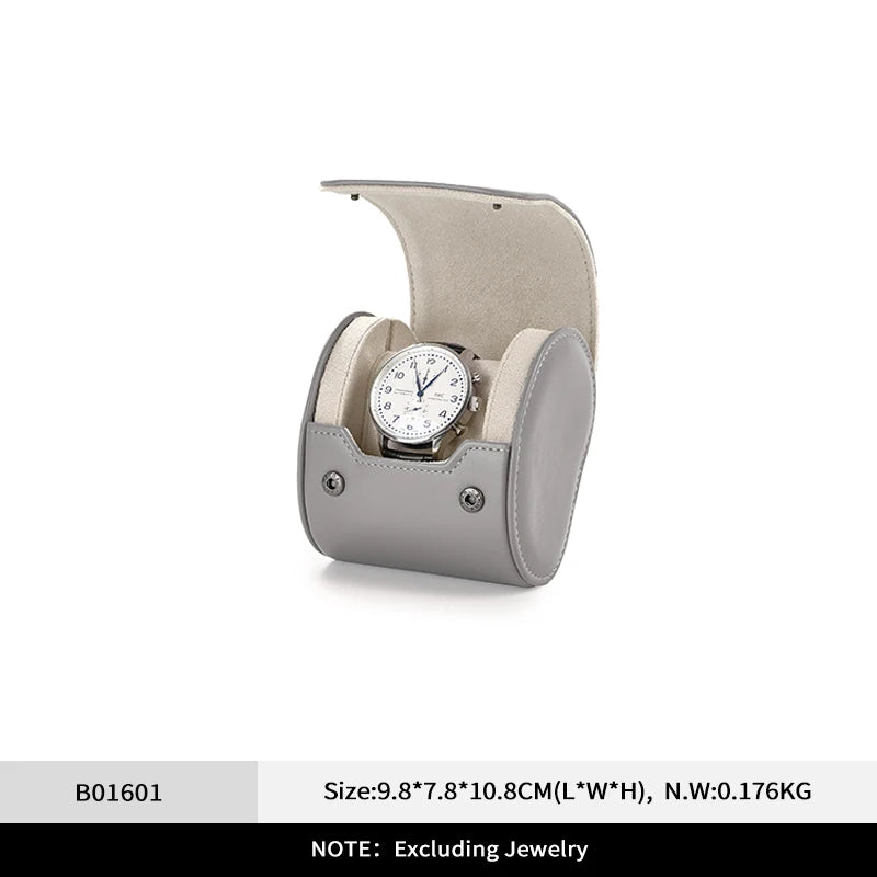 Étui Montre Cuir Voyage Rouleau Emplacements