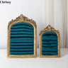 Porte Bijoux Cadre Bois Sculpté Vitrine Originale