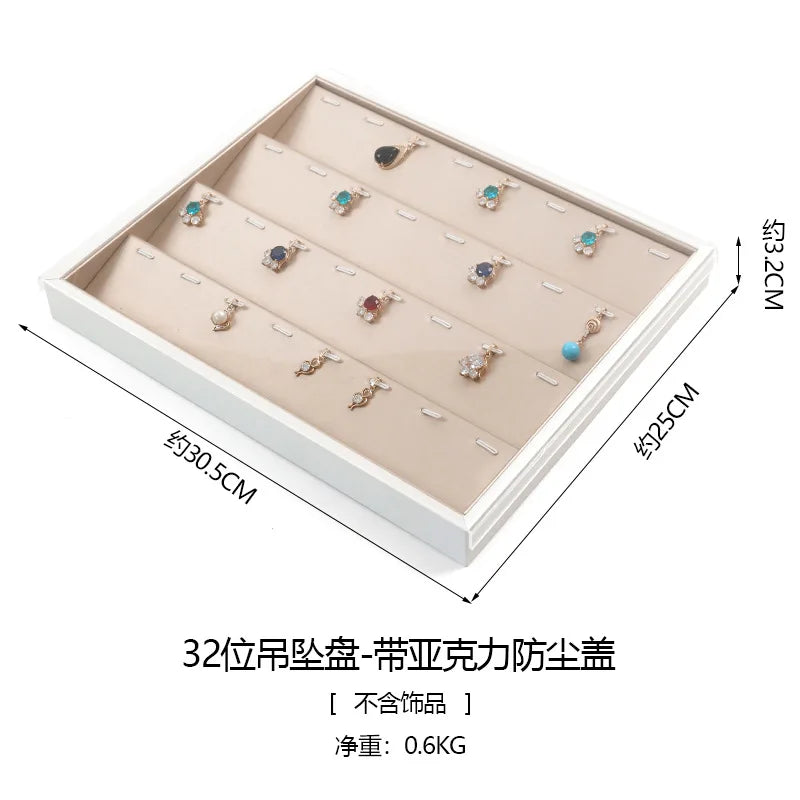 Plateau Bijoux Cuir Tiroir Comptoir Modulable