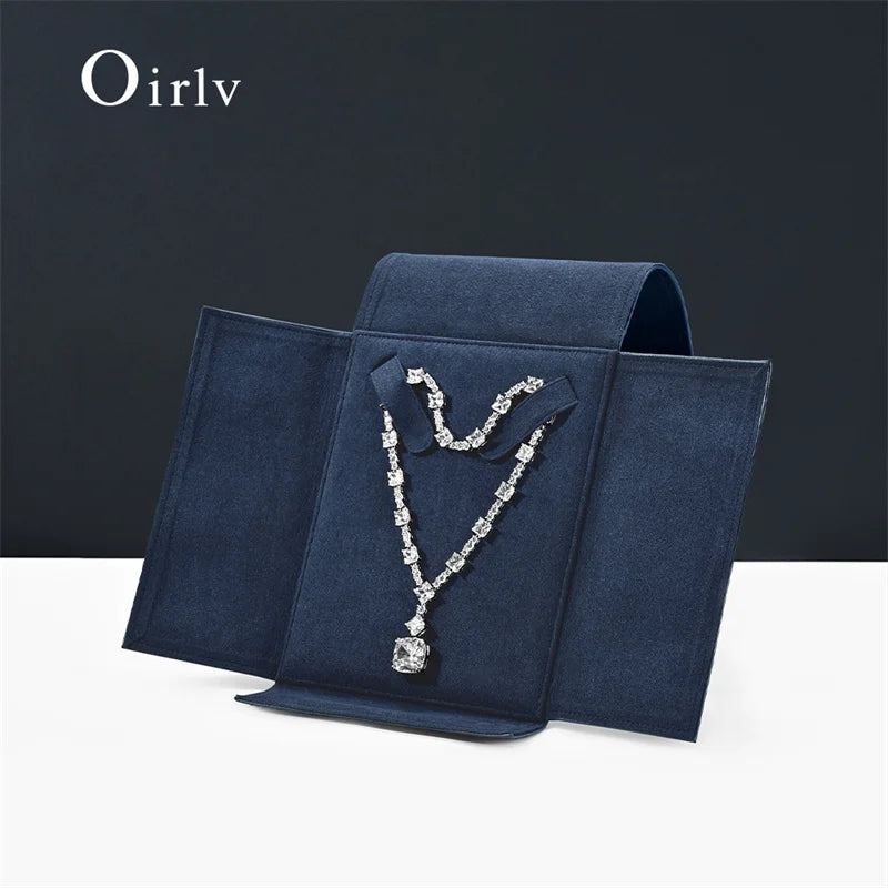 Pochette Collier Cuir Premium Voyage Bijoux