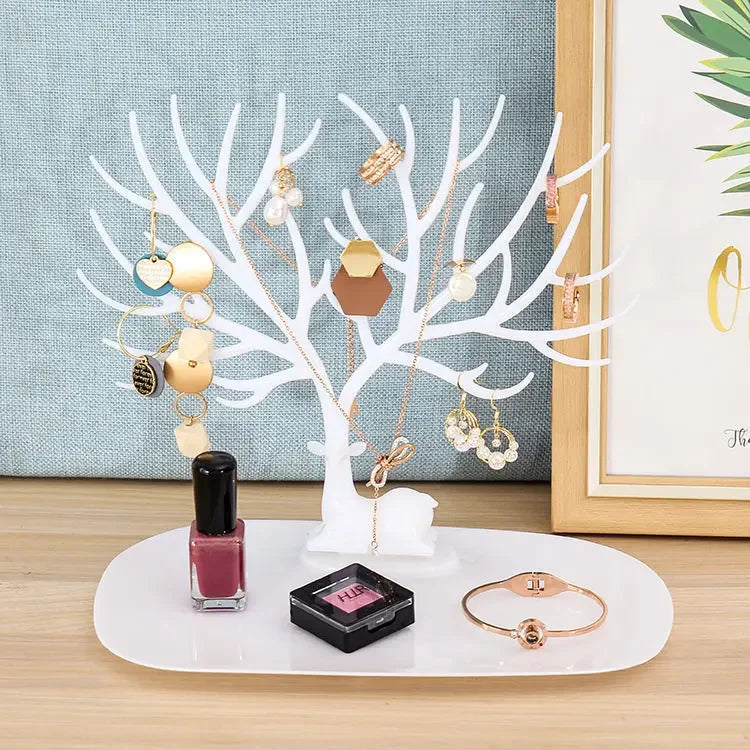 Porte Bijoux Acrylique Cerf Fantaisie