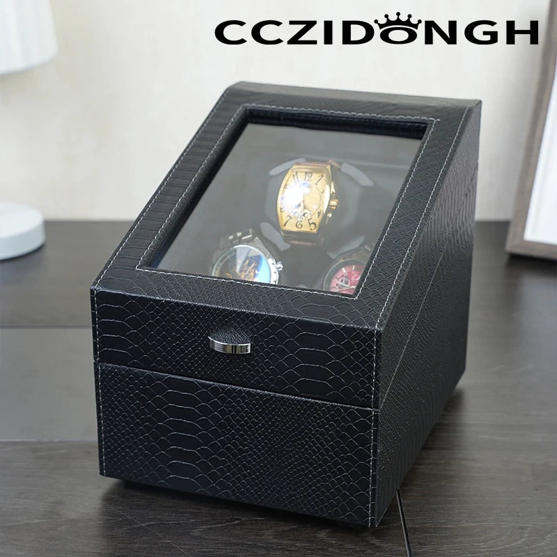 Remontoir Montre Automatique Bois Coffret