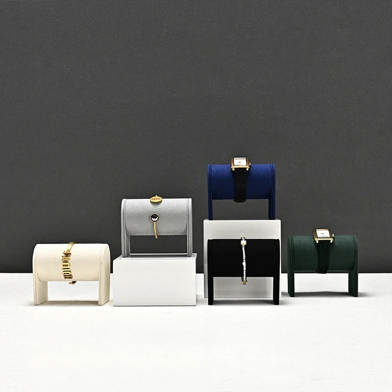 Présentoir Montre Microfibre Compact Premium
