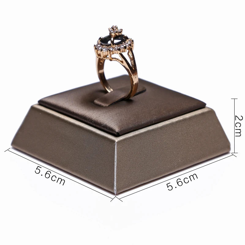 Présentoir Cuir PU Collier Bague Bracelet Pendentif Vitrine