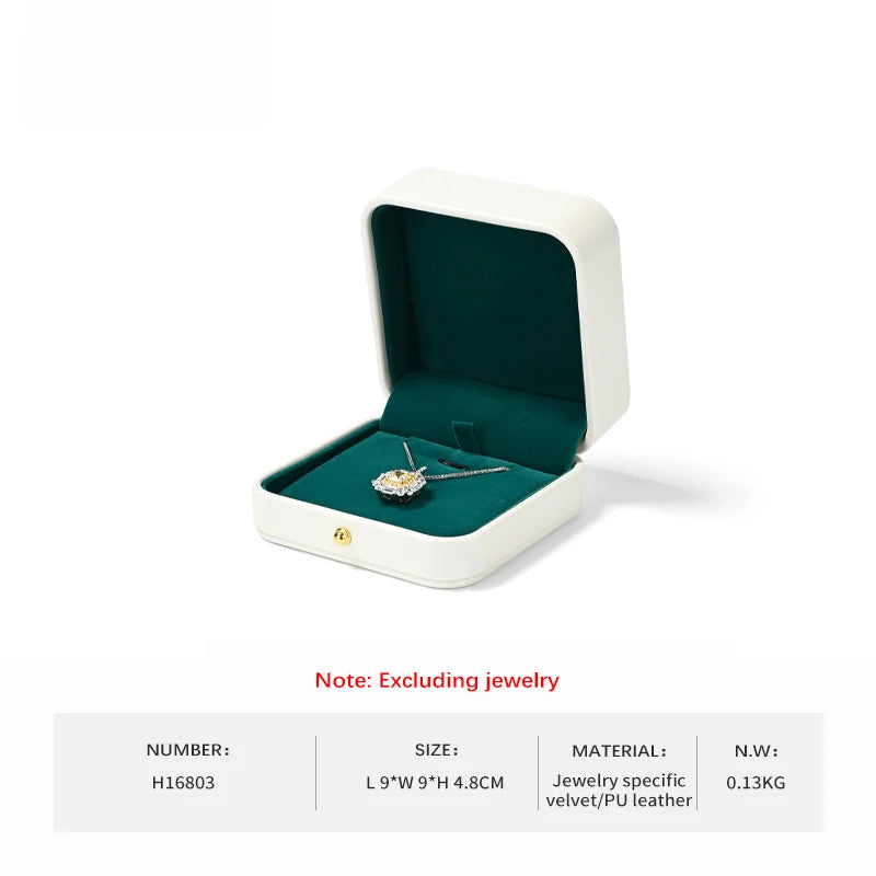 Boîte Bague Velours Cadeau Mariage Bijoux
