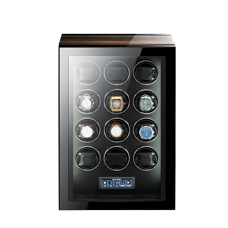 Coffre Fort Montre Cuir Luxe Silencieux Premium