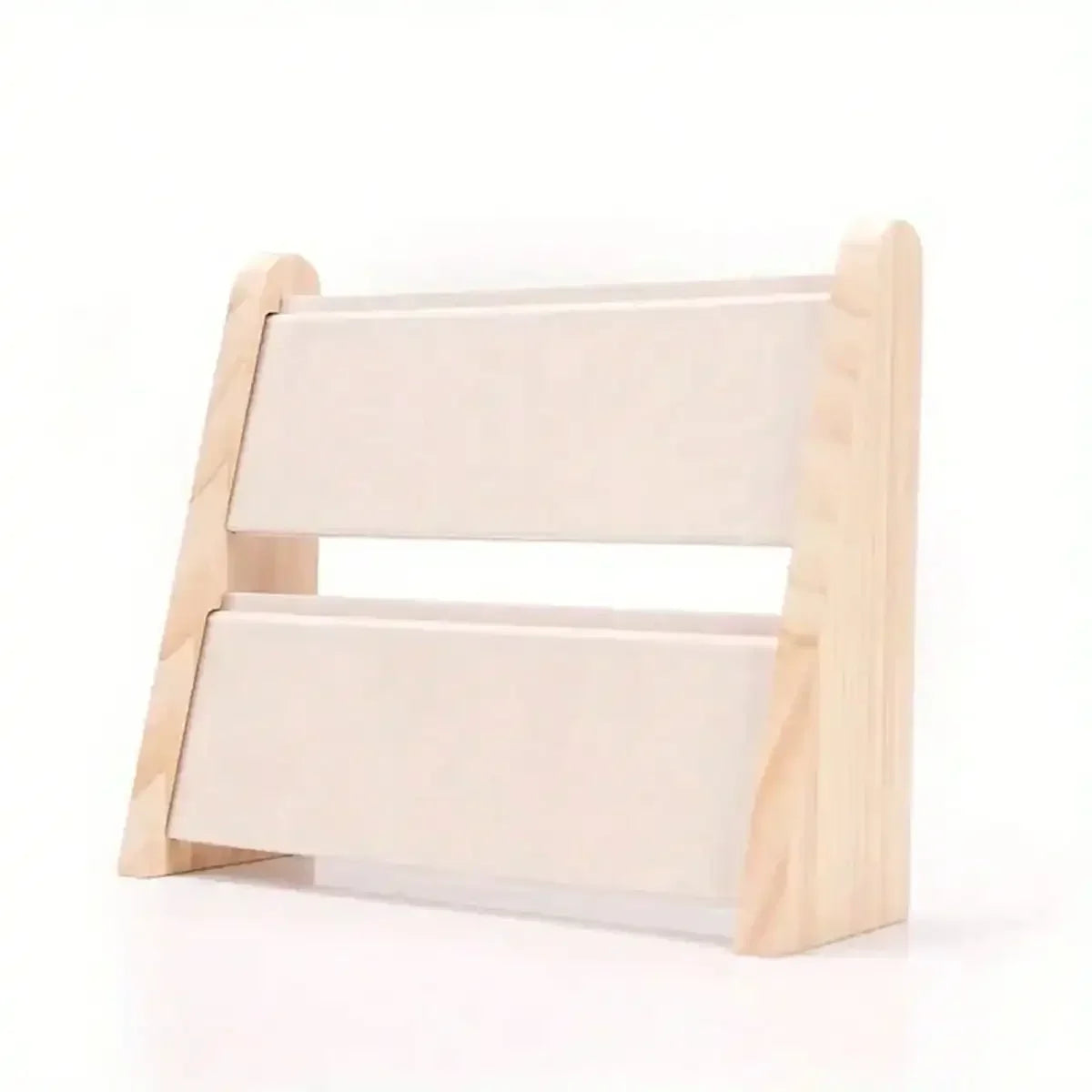 Plateau Bijoux Bois Triangle 2 Etages
