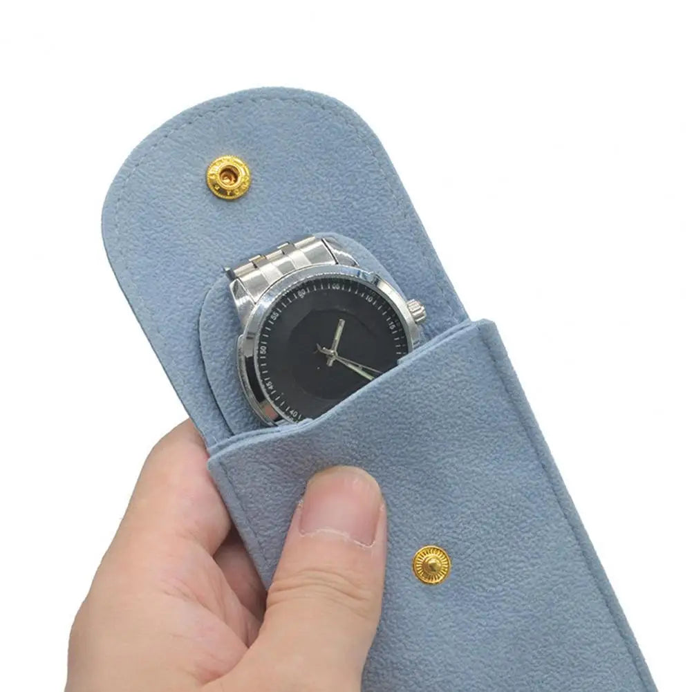 Pochette Montre Velours Souple Nomade