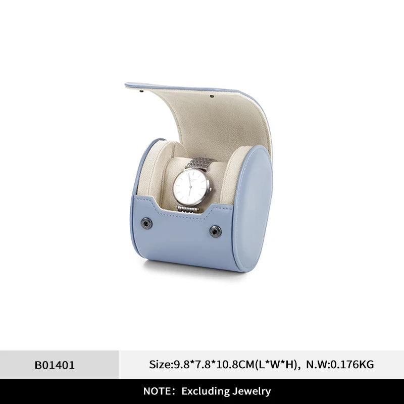 Étui Montre Cuir Voyage Rouleau Emplacements