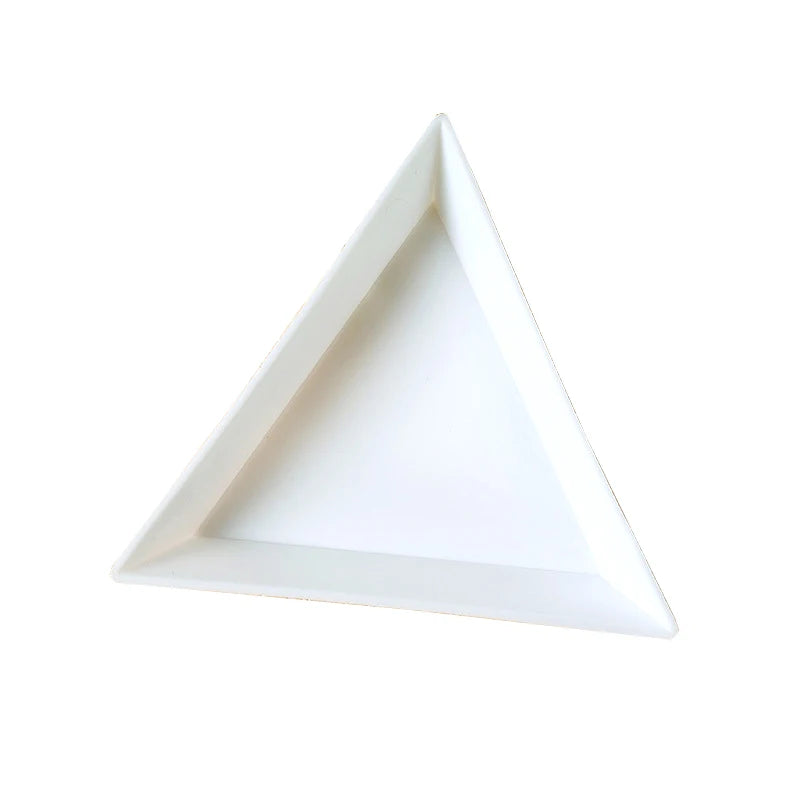Plateau Bijoux Plastique Triangulaire Lot Tri