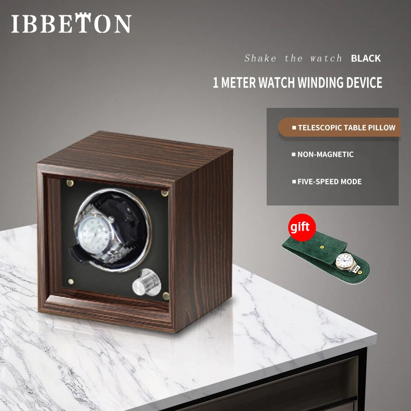 Coffre Fort Montre Bois IBBETON Remontoir 2 4 6 Emplacements