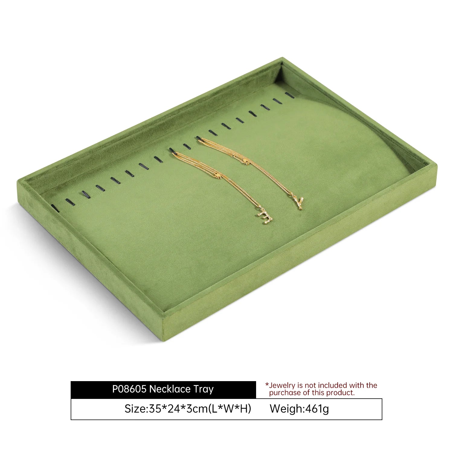 Plateau Bijoux Velours Multifonction Couleurs Vives