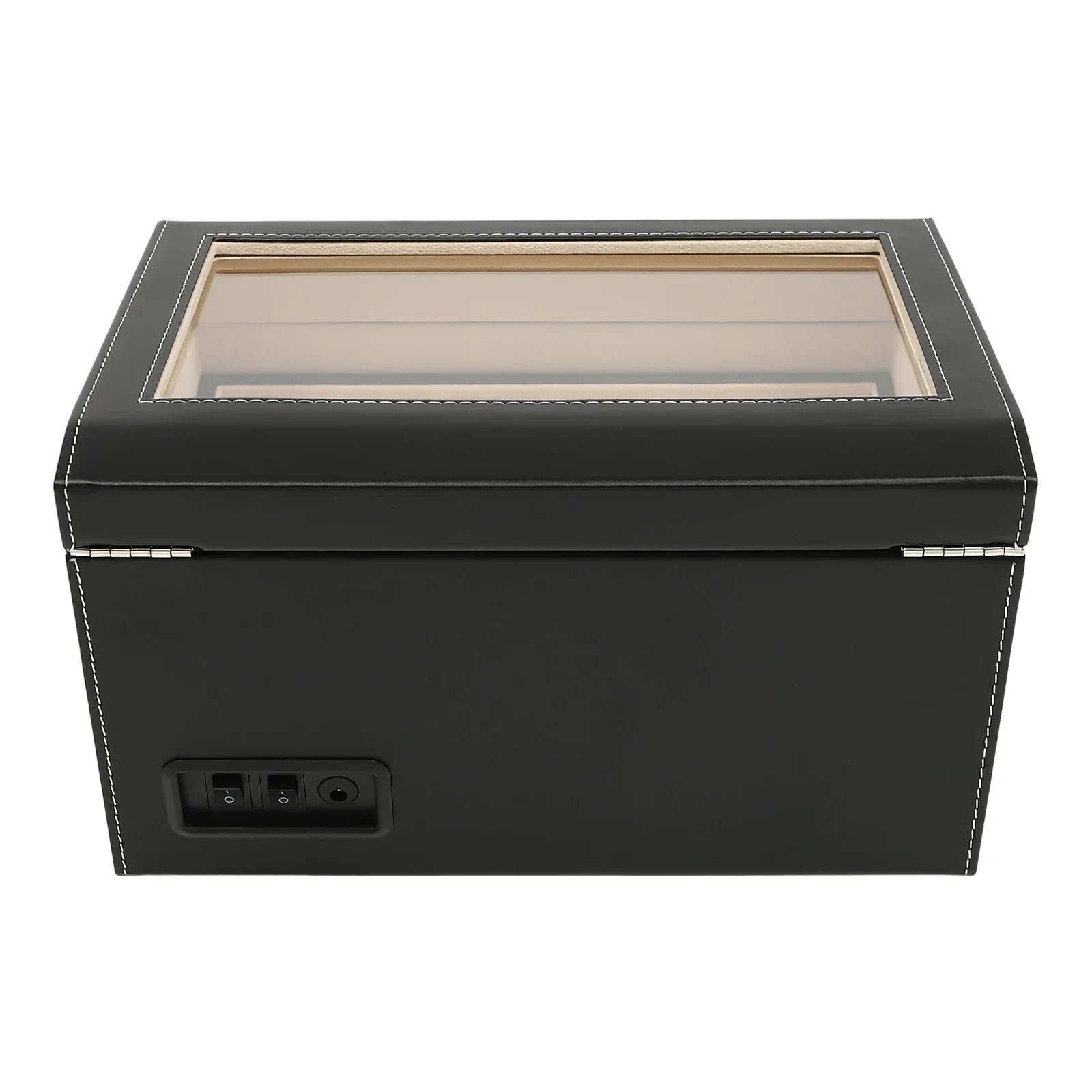 Remontoir Montre Automatique Bois Double Coffre