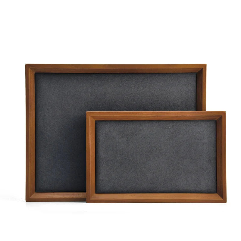 Plateau Présentoir Bijoux Bois Massif Modulable